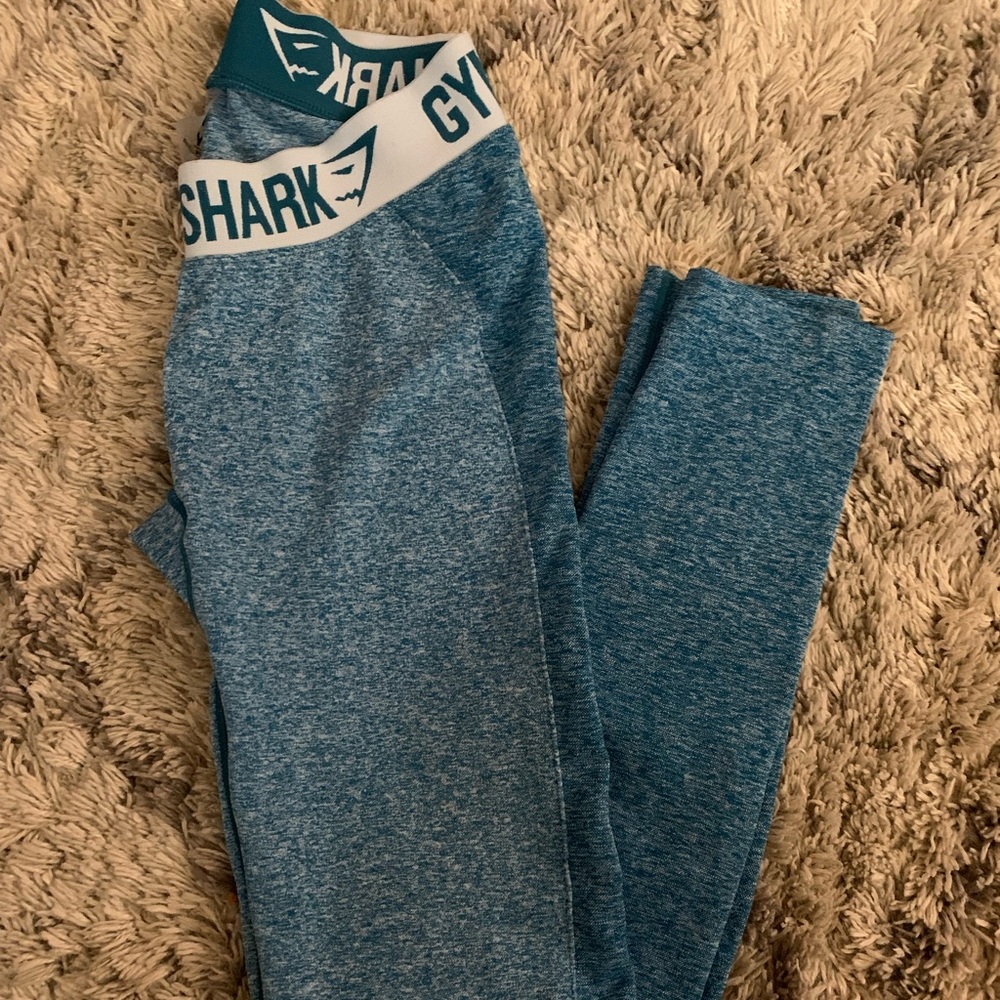 ‼️SOLD‼️Teal blue gymshark leggings!